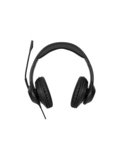 Auriculares stereo targus alambrico negro usb