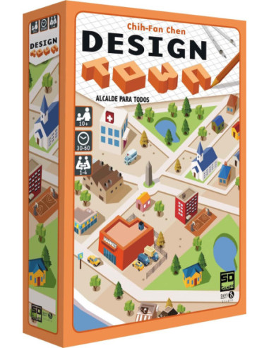 Juego mesa design town pegi 10