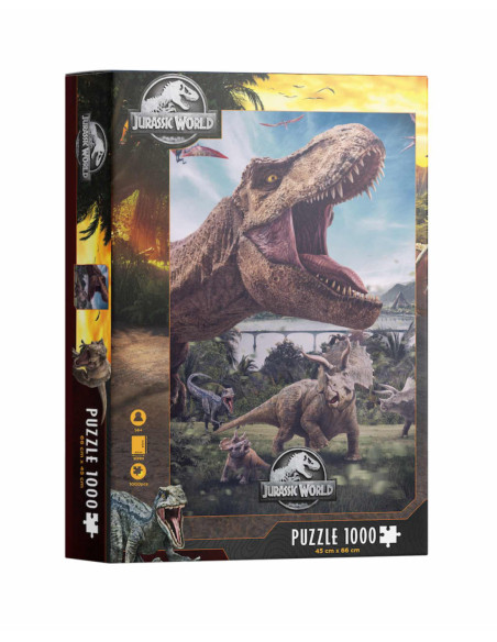 Puzzle 1000 poster compo rex jurassic