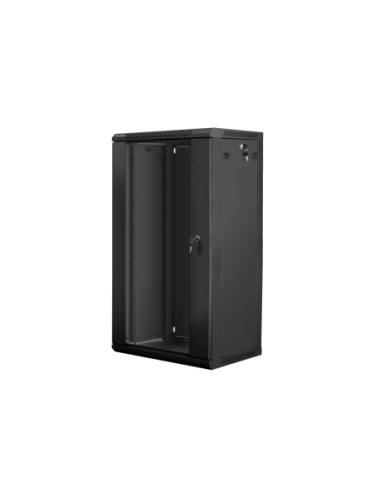 Armario lanberg mural rack 19 pulgadas 22u