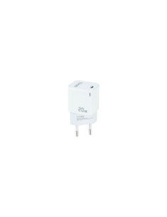 Cargador pared tooq usb - c blanco 20w