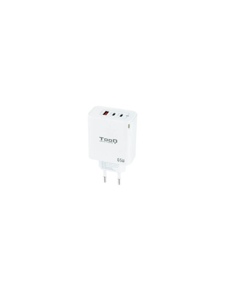 Cargador pared tooq triple 2xusb - c +
