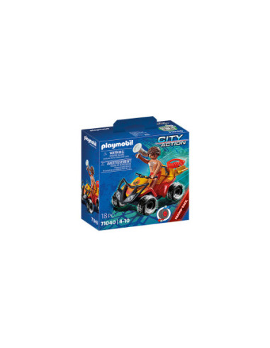 Playmobil city action quad rescate