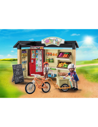 Playmobil tienda granja 24 horas
