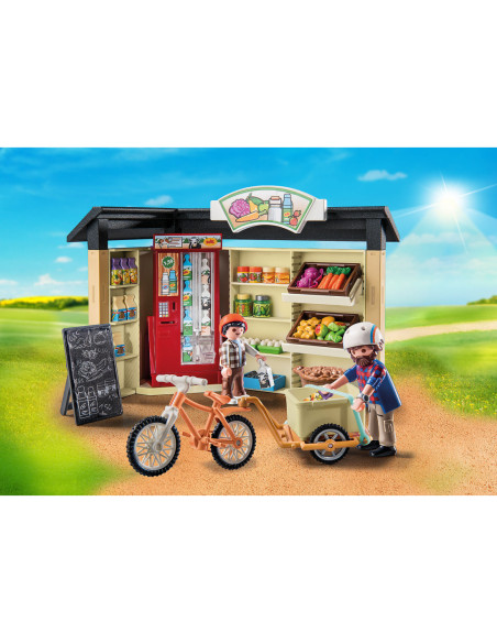 Playmobil tienda granja 24 horas