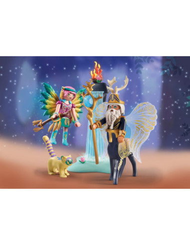 Playmobil ayuma abjatus con knight fairy