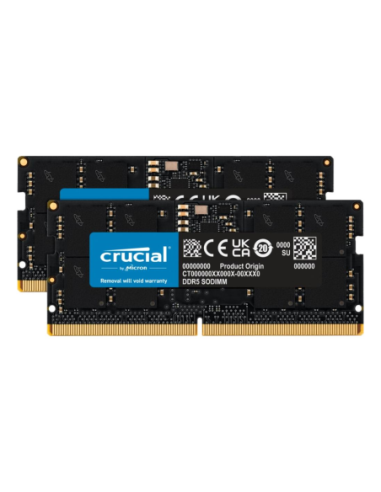 Memoria ram ddr5 32gb crucial sodimm