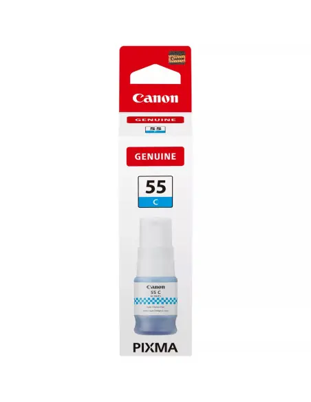 Botella tinta canon gi - 55 ink cian