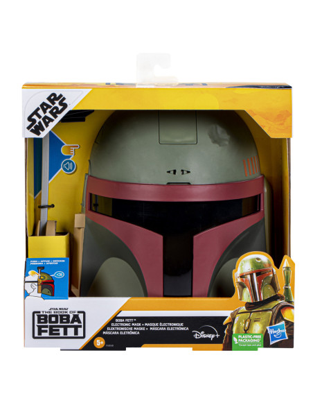 Máscara electrónica hasbro star wars boba
