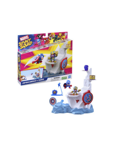 Set juego hasbro marvel stunt squad