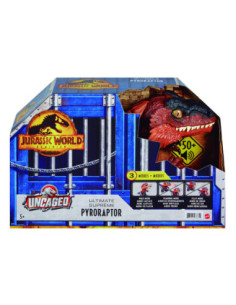 Figura mattel jurassic world dinosaurio desenjaulado