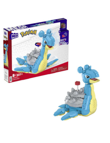 Figura mattel mega construx pokemon lapras