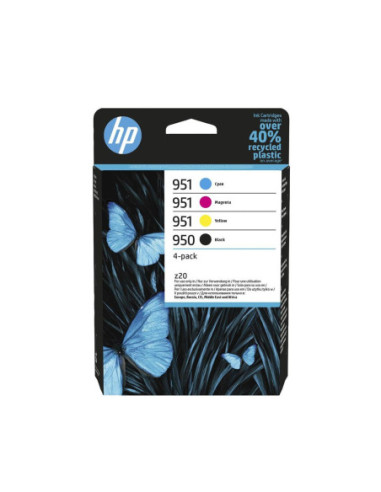 Pack tinta hp 950 negro y