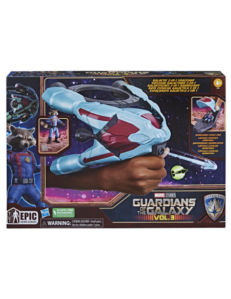 Nave espacial galáctica hasbro marvel guardianes