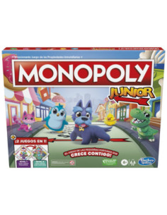 Juego mesa hasbro monopoly junior español