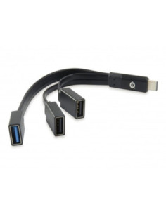 Hub usb tipo c conceptronic hubbies01b
