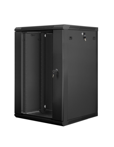 Armario lanberg mural rack 19 pulgadas 18u