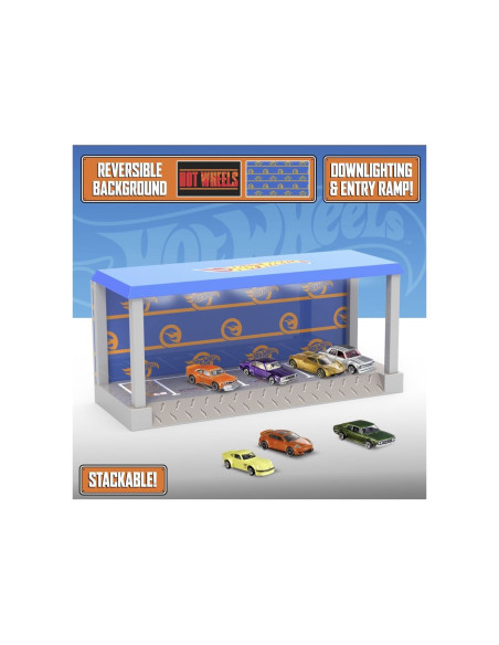 Vitrina expositor con luz paladone hot