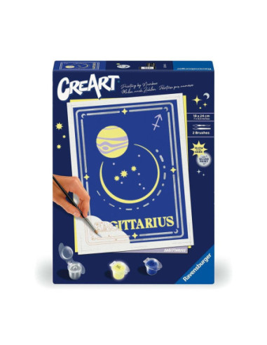 Kit pintar con números ravensburger creart