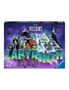 Juego mesa ravensburger labyrinth disney villains