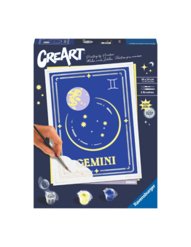 Kit pintar con números ravensburger creart