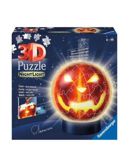 Puzzle 3d ravensburger calabaza halloween