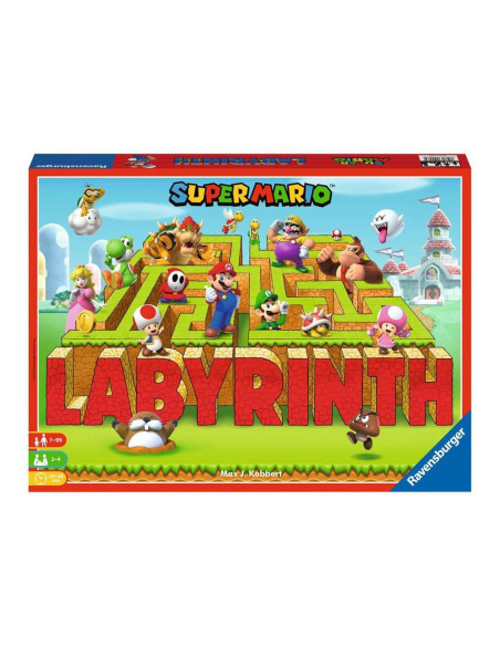 Juego mesa ravensburger labyrinth super mario