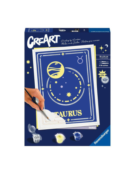 Kit pintar con números ravensburger creart