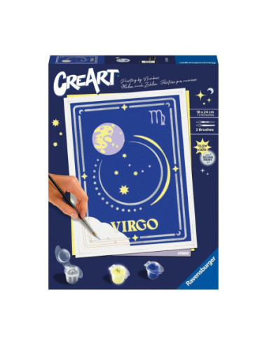 Kit pintar con números ravensburger creart