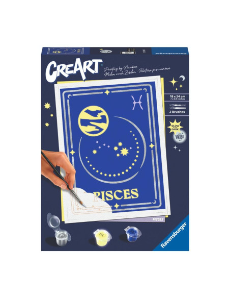 Kit pintar con números ravensburger creart