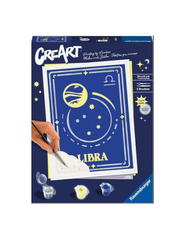 Kit pintar con números ravensburger creart