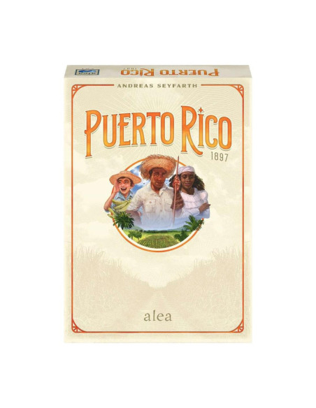 Juego mesa ravensburger puerto rico 1897
