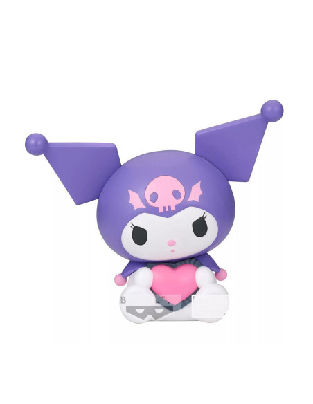 Figura banpresto sanrio sofvimates kuromi purple