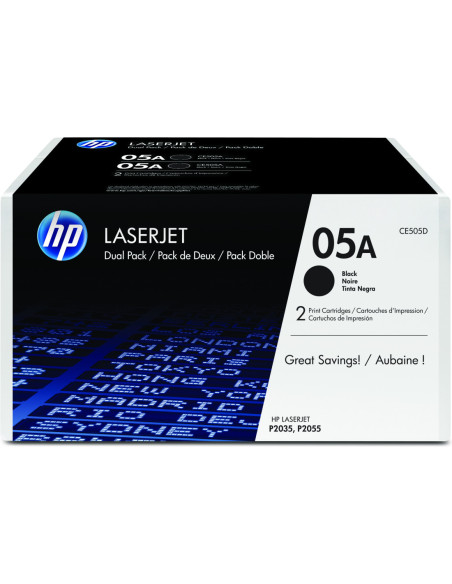 Pack toner hp laserjet p2035 2055d