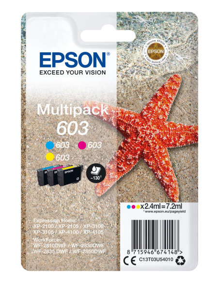 Multipack tinta epson estrella de mar