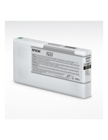 Cartucho tinta epson t9137 light black