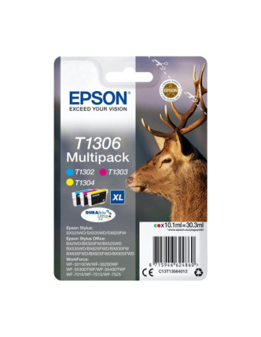 Multipack cartucho tinta epson t1306 cian