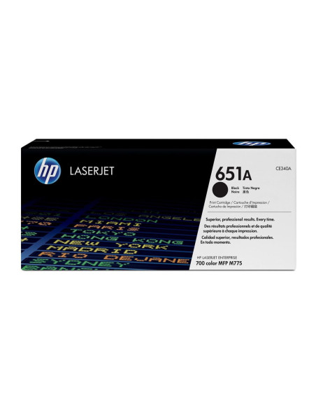 Toner hp laserjet interprise 651a negro
