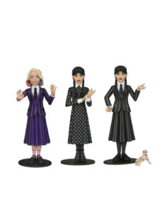 Surtido figuras neca wednesday addams toony