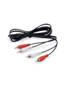 Cable 2x rca equip 2.5m macho