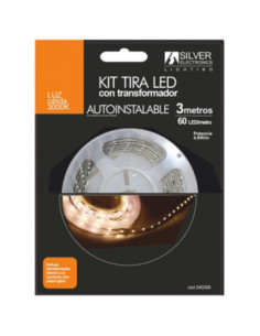Kit tira led silver electronics 300