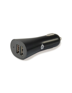 Cargador coche conceptronic cusbcar4a 2x usb