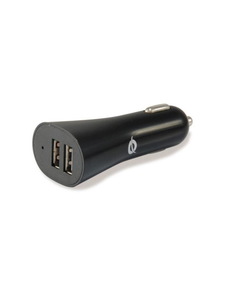 Cargador coche conceptronic cusbcar4a 2x usb