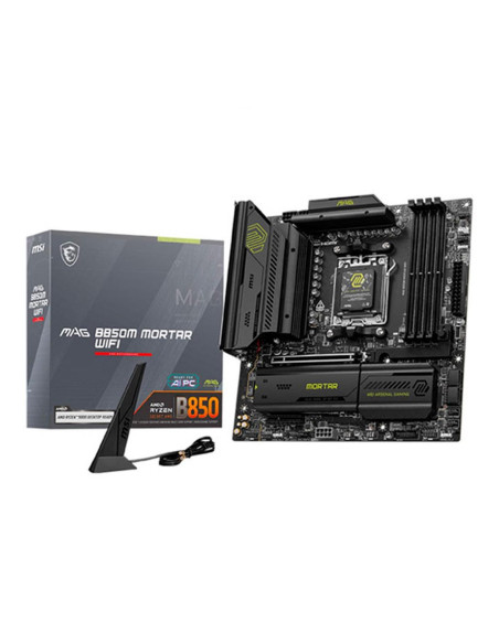 Placa base msi mag b850m mortar