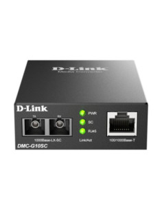 Convertidor medios monomodo d - link dmc - g10sc