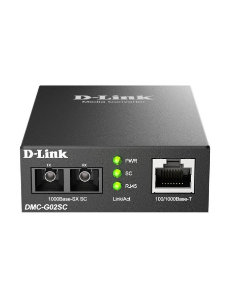 Convertidor medios multimodo d - link dmc - g02sc