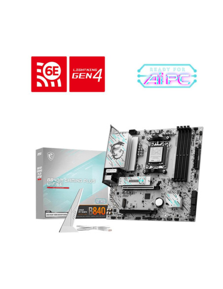 Placa base msi am5 b840m gaming