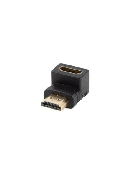 Adaptador hdmi 4k lanberg macho - hembra angulo