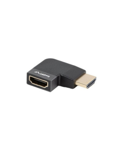Adaptador hdmi 8k lanberg macho - hembra angulo
