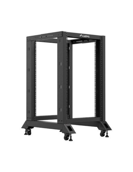 Armario lanberg abierto rack 19 pulgadas 18u